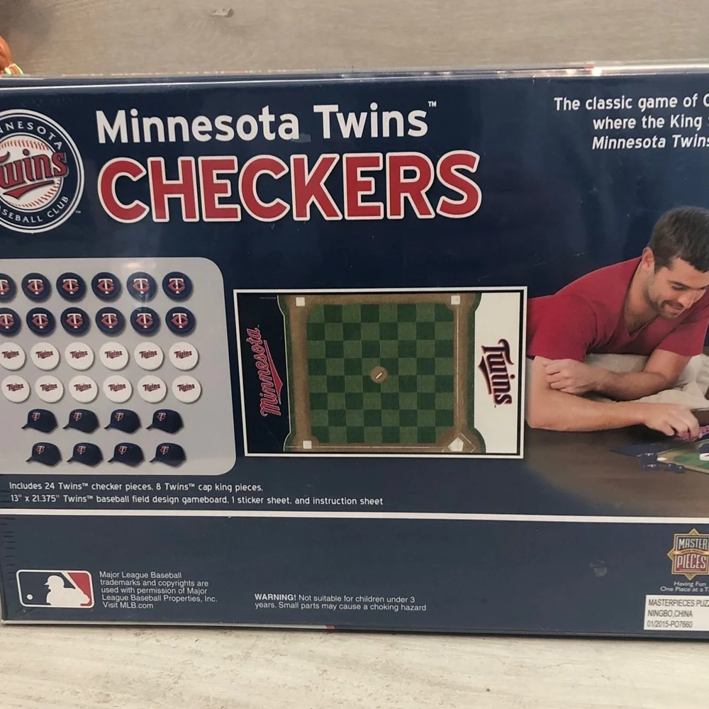 Minnesota Twins Checkers NEW SEALED NIB